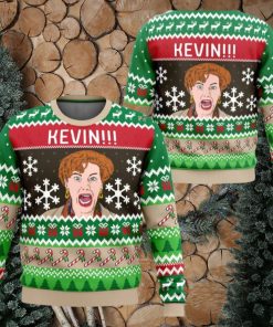 Kevin!!! Home Alones Ugly Christmas Sweater Xmas Gift Xmas 2023 Gift Gift for Family Gift for Men Women Kid Xmas Gift