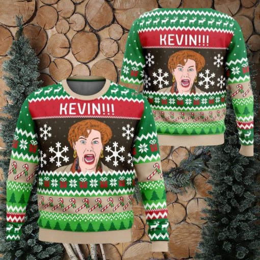 Kevin!!! Home Alones Ugly Christmas Sweater Xmas Gift Xmas 2023 Gift Gift for Family Gift for Men Women Kid Xmas Gift