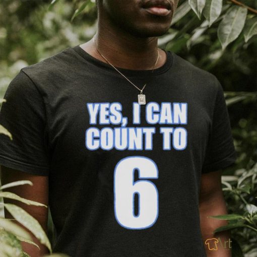 Kevin O’Sullivan Wearing Yes I Can Count To 6 Shirt