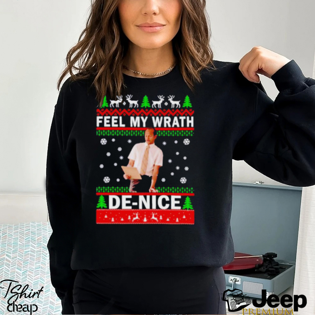 Key and Peele feel my wrath de nice ugly Christmas shirt