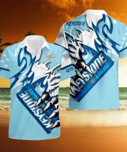 Keystone Light Monster Claw Gift Hawaiian Set Shirt And Short Summer Beach