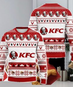 Kfc Ugly Christmas Sweater 3D All Over Printed Sweaters Christmas Gift