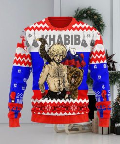 Khabib Nurmagomedov Ugly Christmas Sweater Christmas Gift For Men And Women