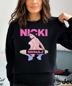 Khaki Nicki Minaj Print Shirt