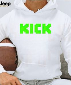 Kick green logo shirt