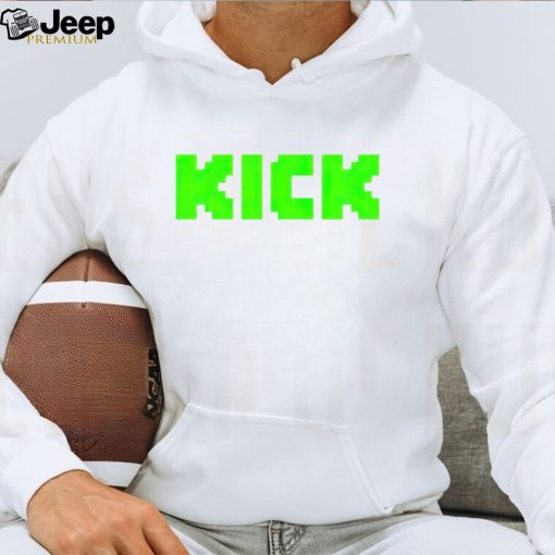 Kick green logo shirt
