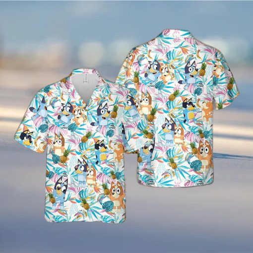 Kids Bluey Hawaiian Shirt