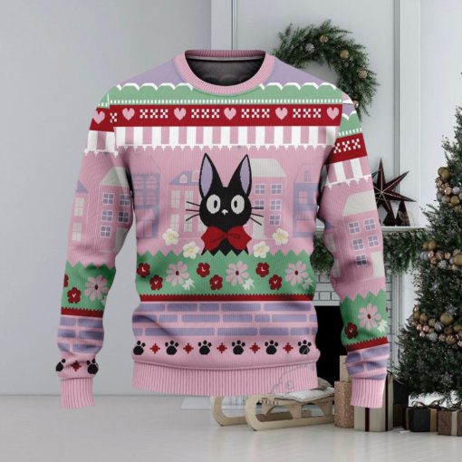 Kiki’s Delivery Service Jiji Ugly Christmas Sweater Gift