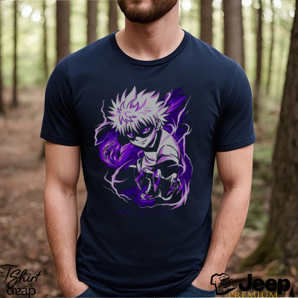 Killua Zoldyck Hunter X Hunter Anime Manga Character Killua shirt