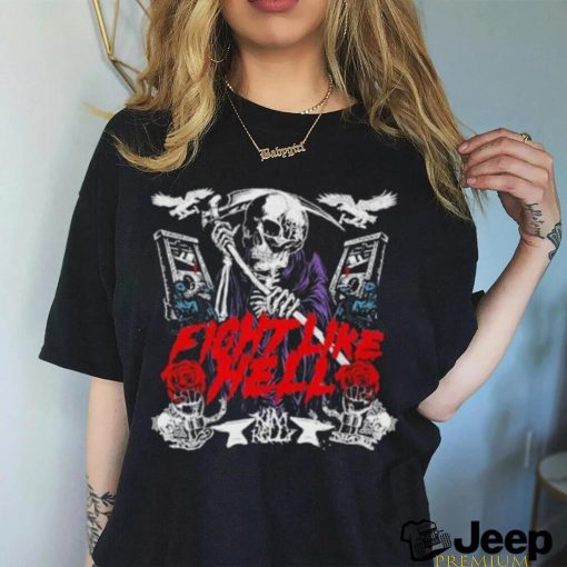 Kim Kelly Skeleton Fight Like Hell 2023 Shirt