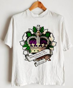 King Charles III Coronation 2023 logo shirt