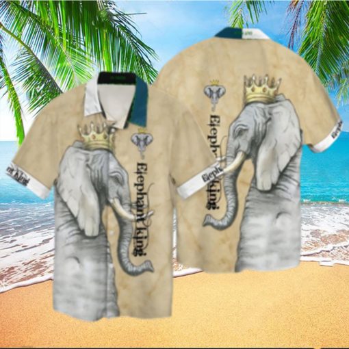 King Elephant Hawaiian Shirt