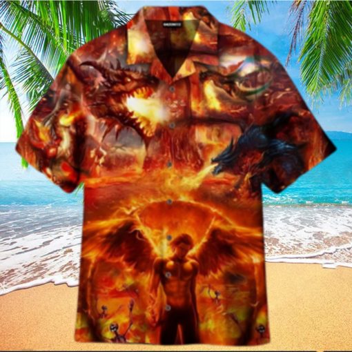 King Of Hell Lucifer Hawaiian Shirt