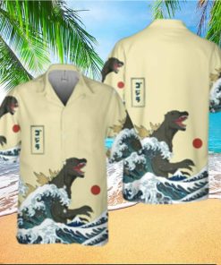 King Of Monster Godzilla Japanese Gojira Hawaiian Shirt