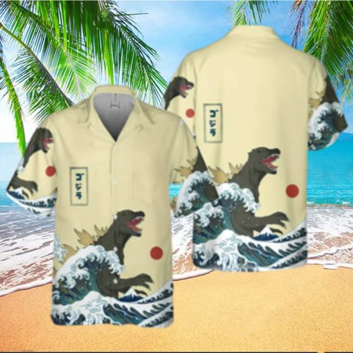 King Of Monster Godzilla Japanese Gojira Hawaiian Shirt