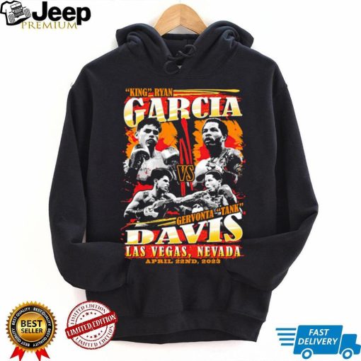 King Ryan Garcia vs Gervonta Tank Davis Las Vegas Nevada 2023 poster shirt