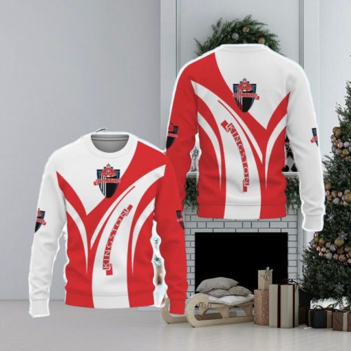 Kingston FC American Football Champion Day Knitted Xmas Sweater