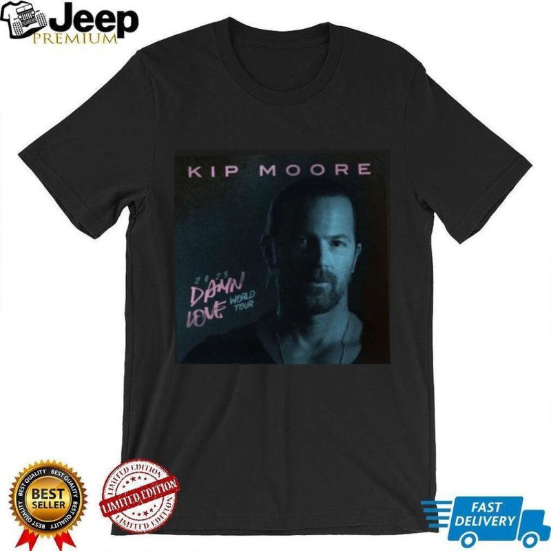 Kip Moore Announces Damn Love World Tour 2023 Shirt