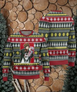 Kira Yamato Anime Ugly Christmas Sweater Custom Gundam Xmas Gift