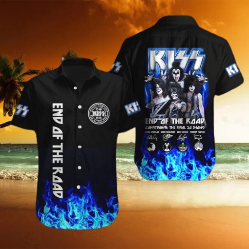 Kiss Band Classic hits Hawaiian Shirt Gift For Fans