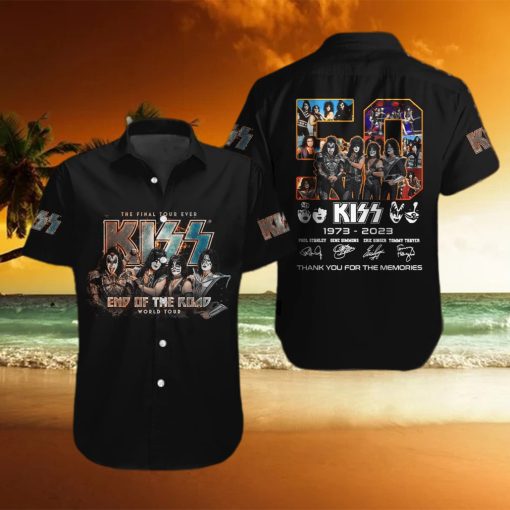 Kiss Band Hard rock Hawaiian Shirt Gift For Fans