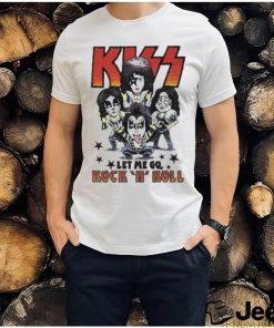 Kiss Band Rock And Roll Let Me Go T Shirt