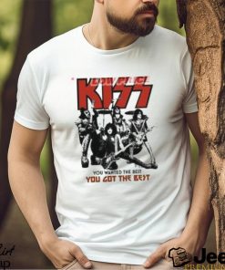 Kiss Band You Wanted The Best You Got The Best Merch, Kiss Band End Of The Road World Tour 2023 Shirt, Kiss Band Vintage T Shirt