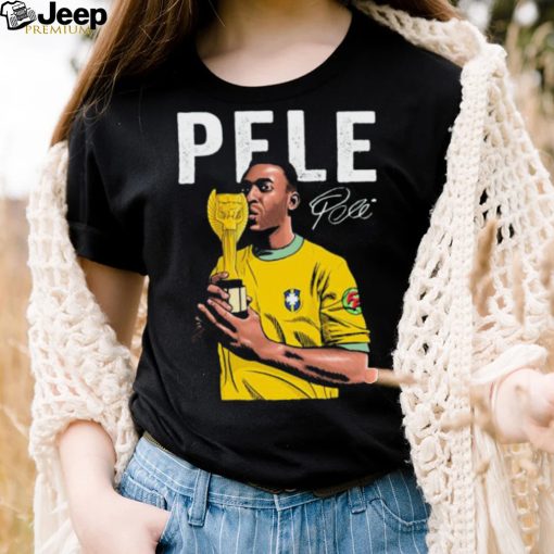 Kissing The Trophy Pele Legend Shirt