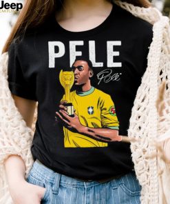 Kissing The Trophy Pele Legend Shirt