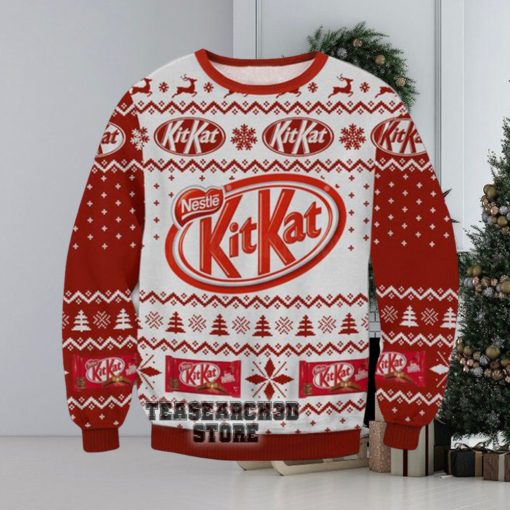 Kitkat Red Ugly Christmas Sweater