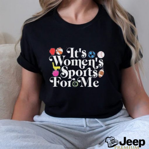 Klevershirtz Store It’s Women’s Sports For Me™️ Retro Shirt