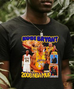 Kobe Bryant Los Angeles Lakers 2008 NBA MVP Legend shirt