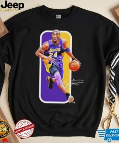 Kobe Bryant NBA Los Angeles Lakers MVP signature shirt