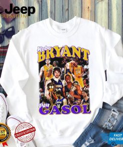 Kobe Bryant Pau Gasol shirt