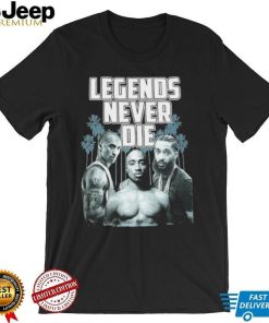 Kobe Bryant Tupac Shakur Nipsey Hussle Legends Never Die Shirt