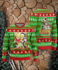 Kohaku x Ruri x Suika Anime Ugly Christmas Sweater Custom Dr Stone Xmas Gift