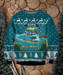 Kona Brewing Big Wave Golden Ale Ugly Sweater Party