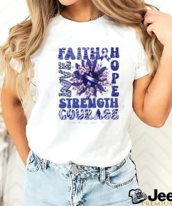 Koolen de vries syndrome awareness sunflower strong faith love T Shirt