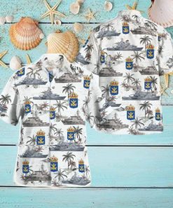 Koster class Sweden Navy Hawaiian Shirt Best Style For Men Women