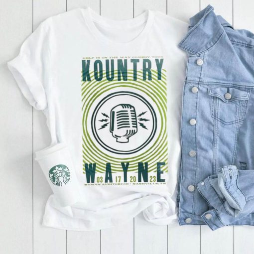 Kountry wayne ryman auditorium nashville tn 03 shirt