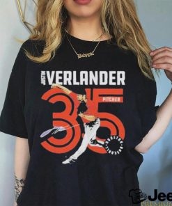 Justin Verlander Inline signature shirt