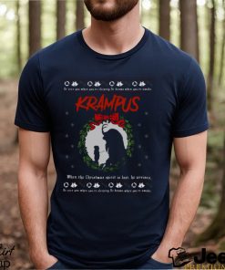 Krampus Ugly Christmas Pattern shirt