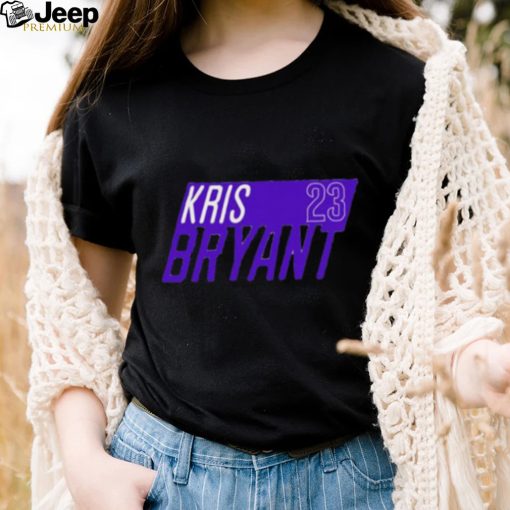 Kris Bryant 23 Colorado Rockies Shirt