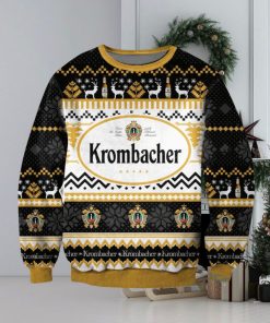 Krombacher 3D Ugly Christmas Sweater Christmas Gift