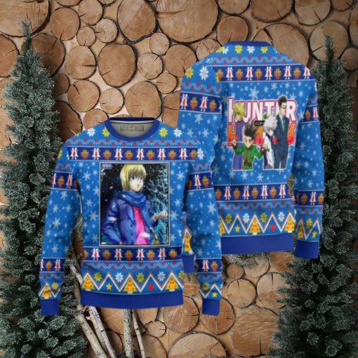 Kurapika Anime Ugly Christmas Sweater Hunter x Hunter Xmas Gift