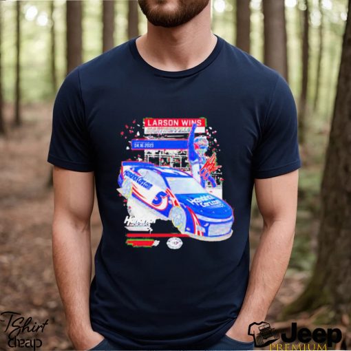 Kyle Larson 2023 Martinsville Speedway Race Winner Signature Shirt