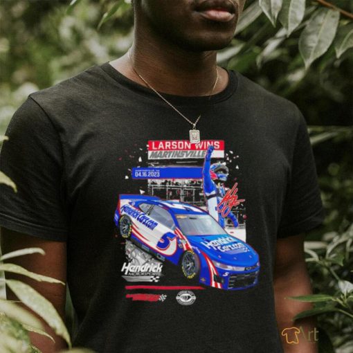 Kyle Larson Checkered Flag Martinsville Speedway Race Winner 2023 shirt