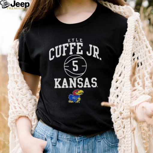 Kyle cuffe jr Kansas jayhawks basketball shirt