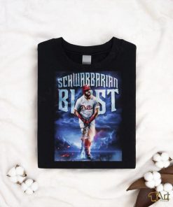 Kyle schwarber the schwarbarian blasts another nlcs home run home decor poster shirt