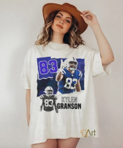 Kylen Granson American football tight end indianapolis colts NFL T Shirt